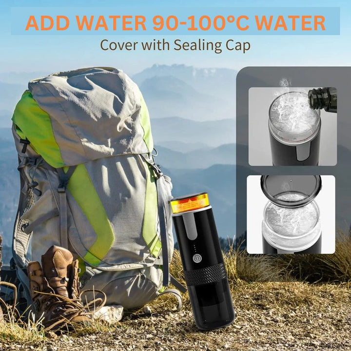 Portable Coffee Maker Compact Lightweight Design