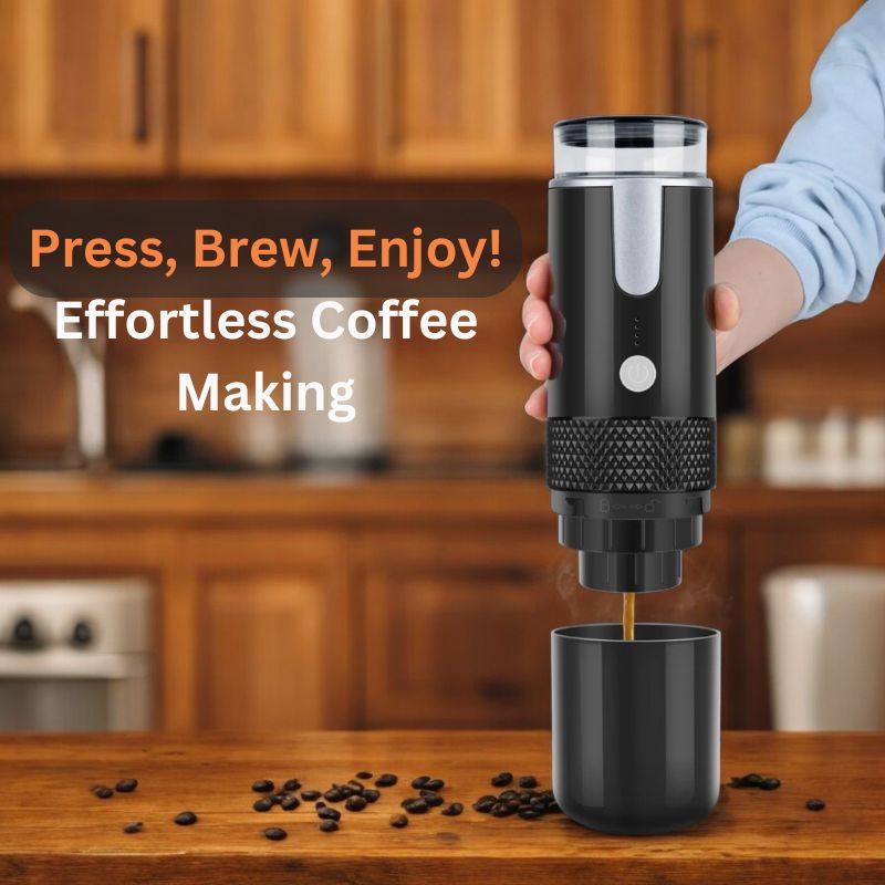 Portable Coffee Maker Compact Lightweight Design
