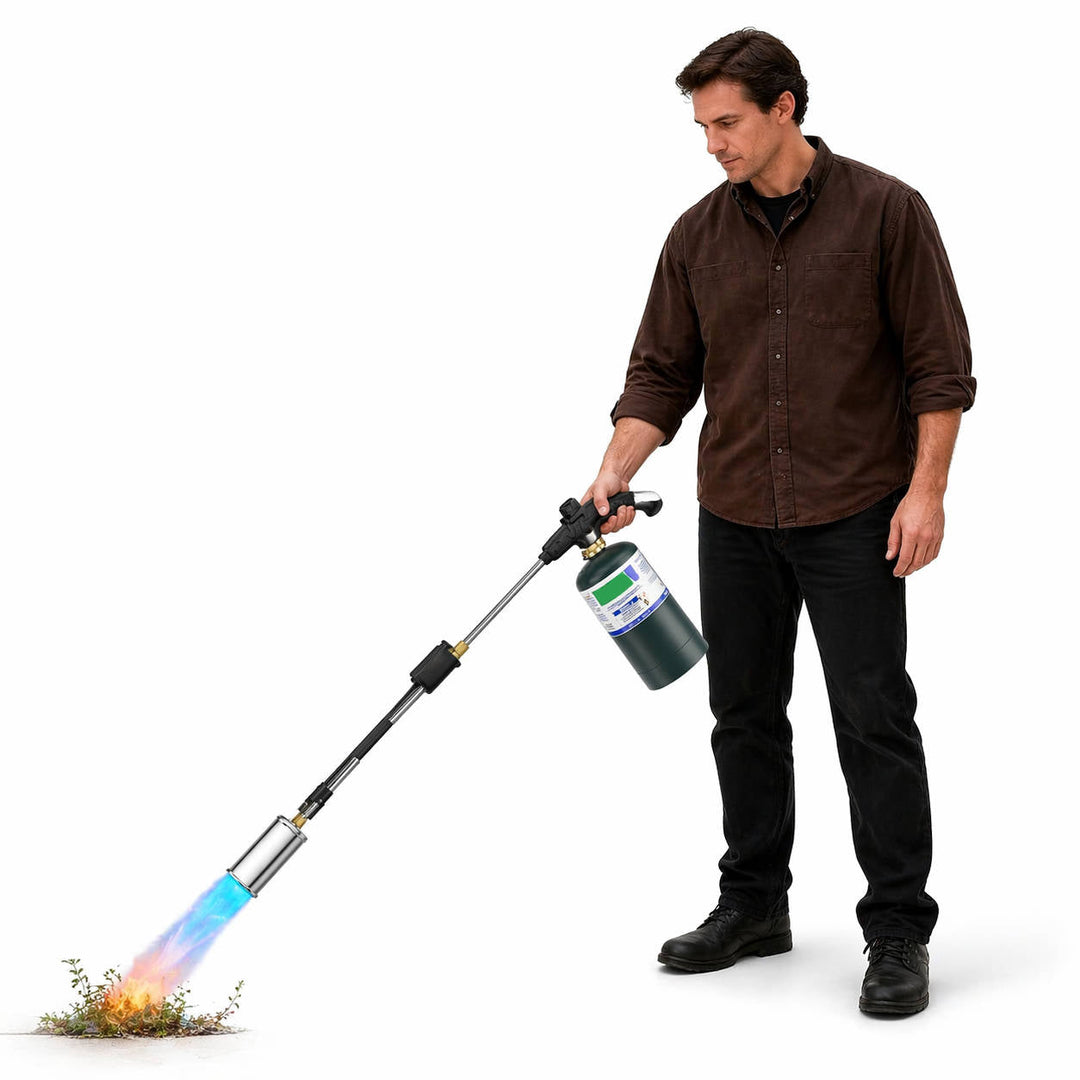 Heavy Duty Propane Torch with Detachable Long Arm High Output
