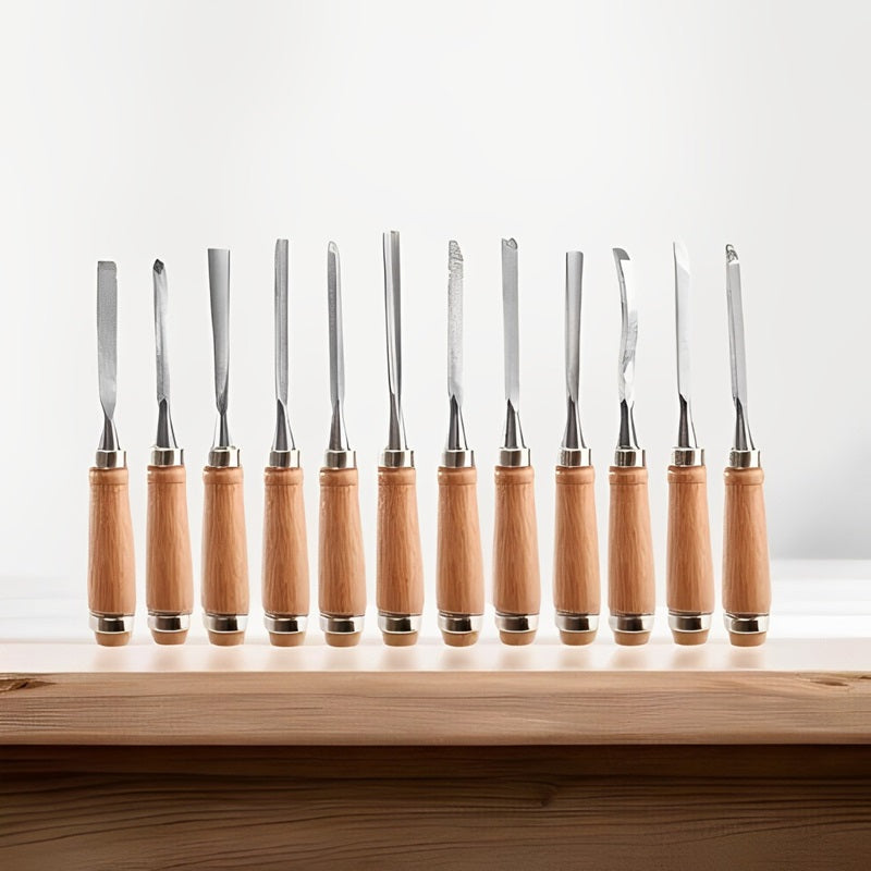 Wood Carving Chisel Set with Multiple Pieces - Lenila