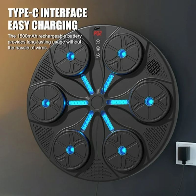 Music Boxing Machine Electronic Interactive Fitness