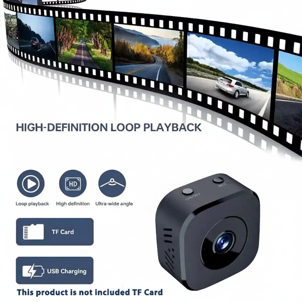 Compact Mini | Wireless Security Camera with Night Vision | 1080P HD for Effortless Home Surveillance 4