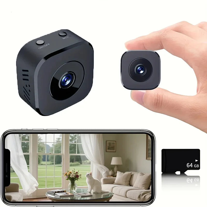 Compact Mini | Wireless Security Camera with Night Vision | 1080P HD for Effortless Home Surveillance 9