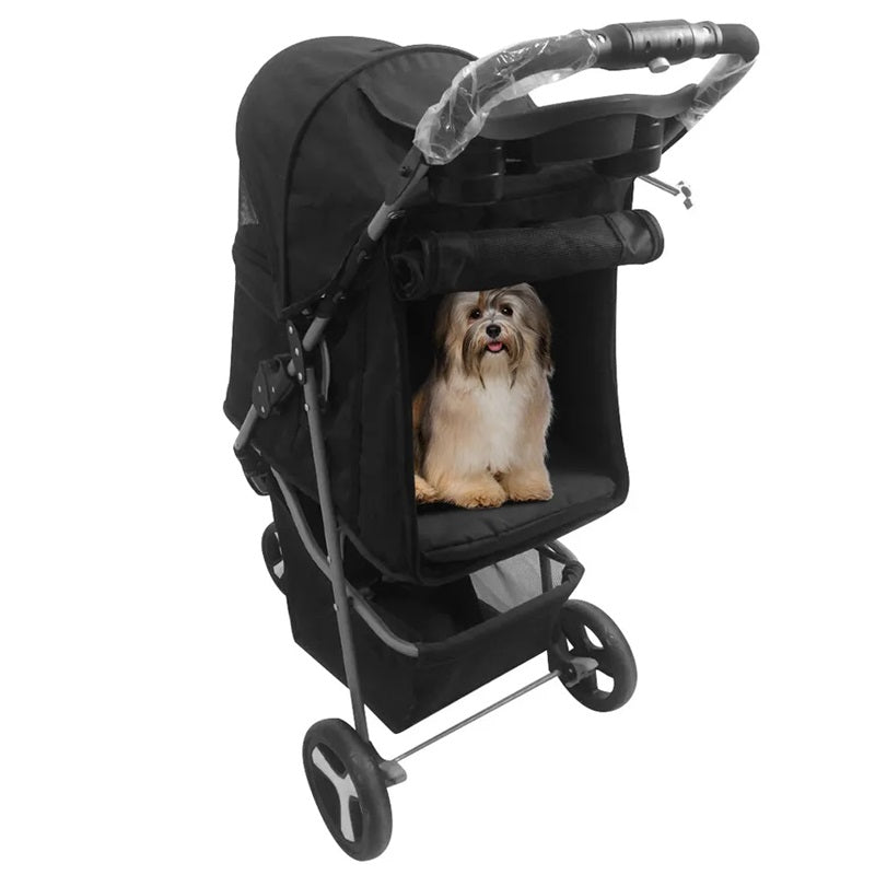 Pet Foldable Stroller Lightweight Compact Design