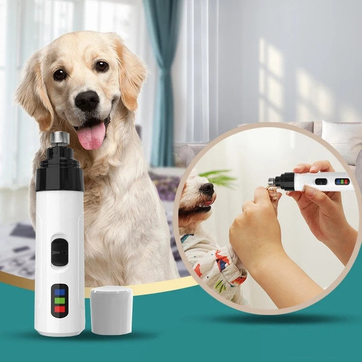Electric Dog Nail Trimmer Grooming Tool Cordless