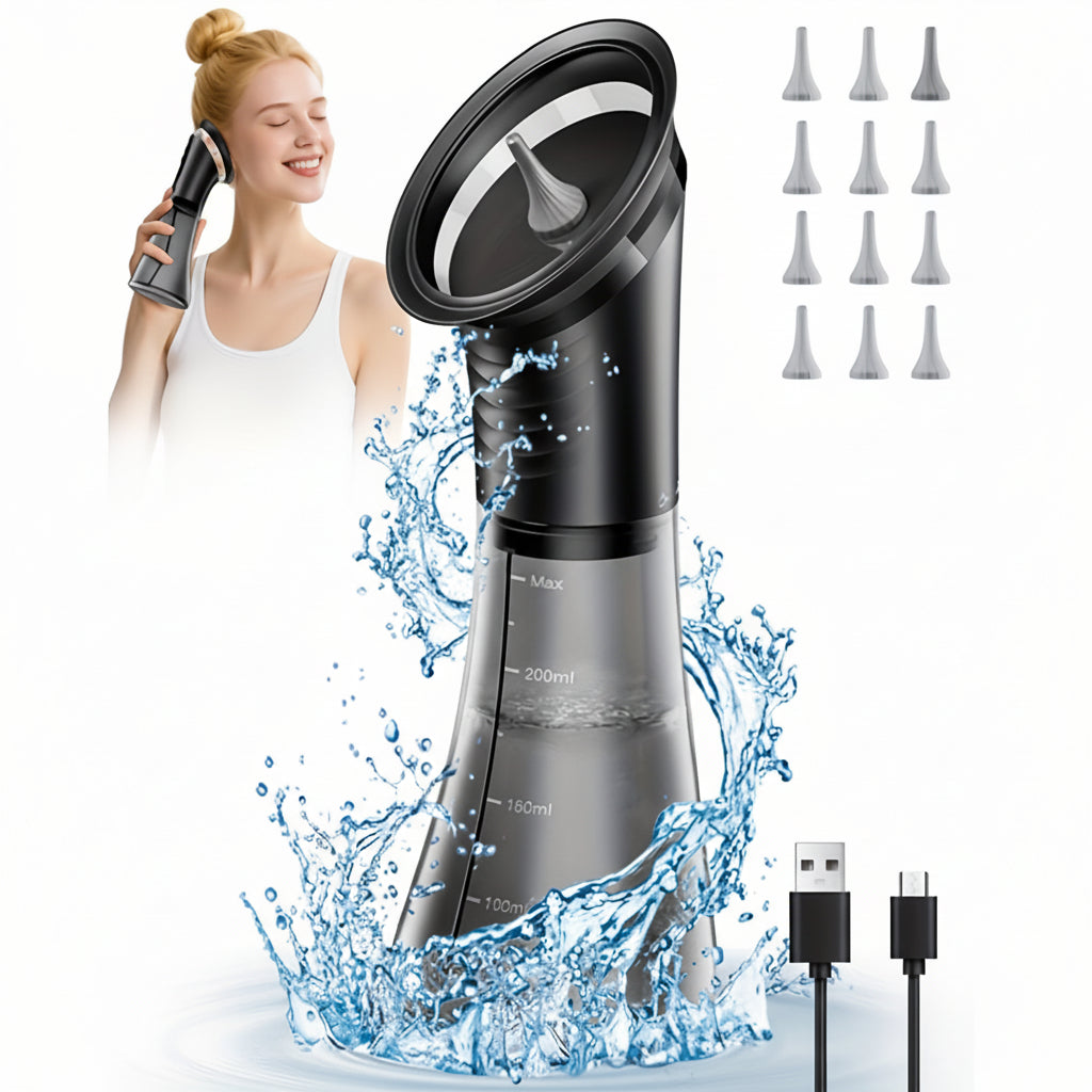Electric Ear Wax Removal Device with Water Irrigation and Adjustable - Lenila