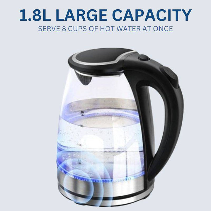 Electric Glass Kettle 1.8L with LED Illumination