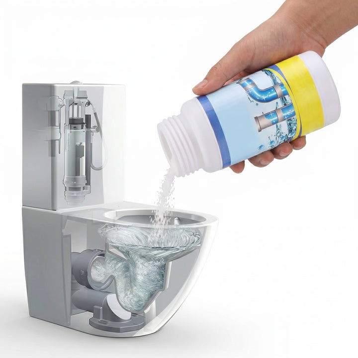 Drain Cleaner with Fast-Acting Foam Formula for Kitchen and Bathroom - Lenila