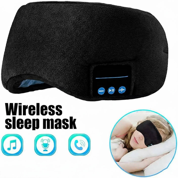 Wireless Sleep Headphones with 3D Mask Design
