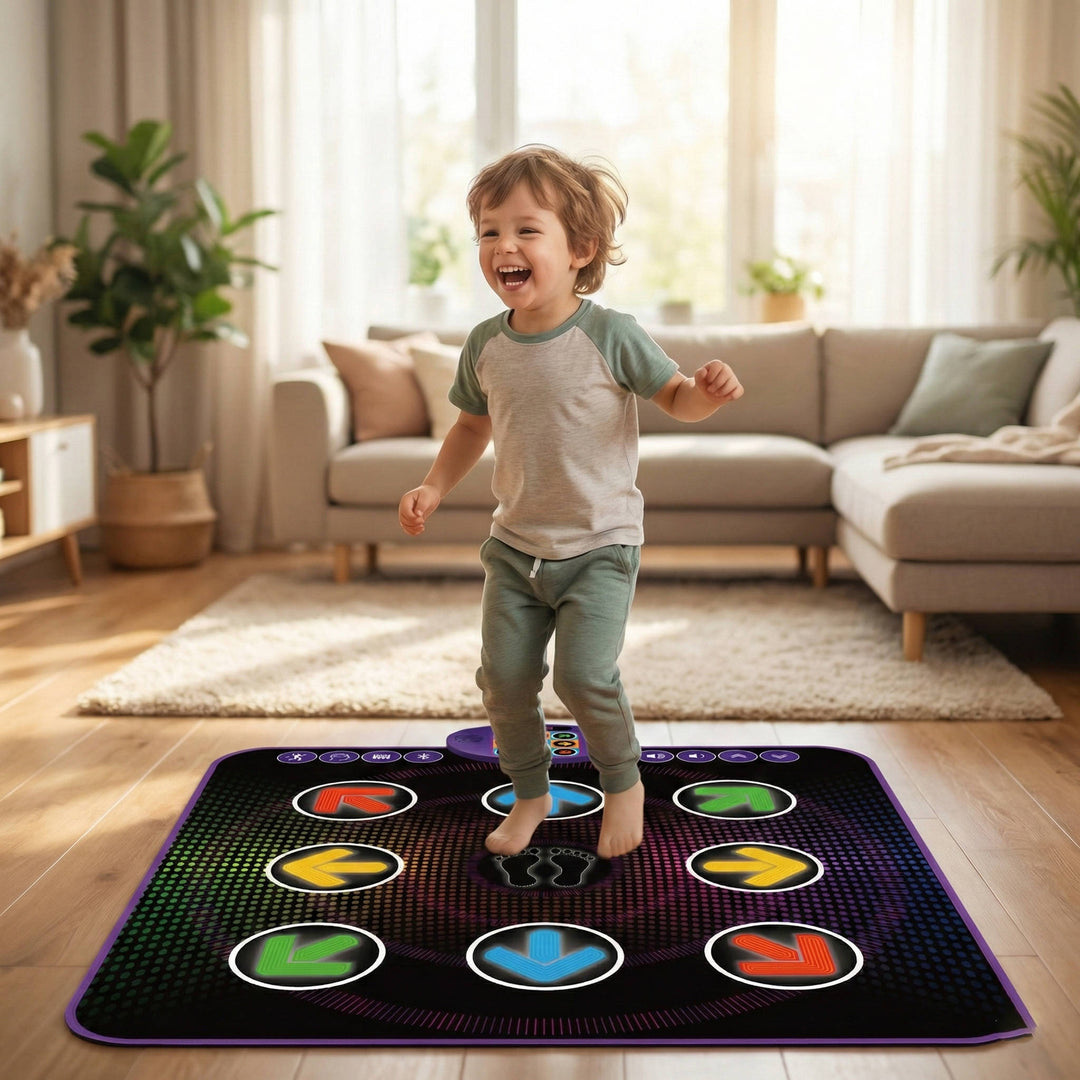 Kids Electronic Dance Mat with Bluetooth Music Game Pad