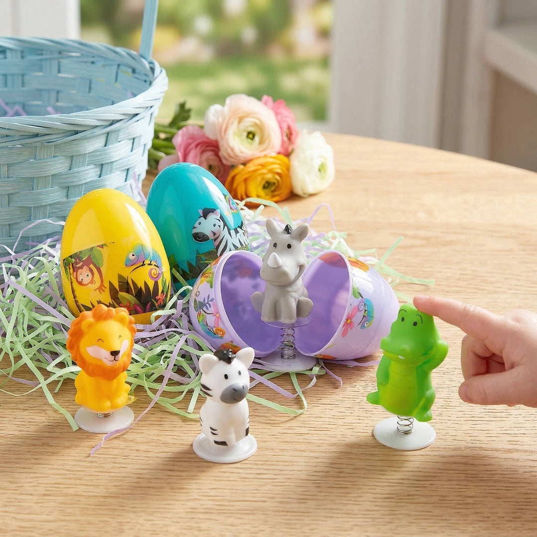 Kids Easter Egg Hunt Pop-Up Animal Toy Surprise Party Favor