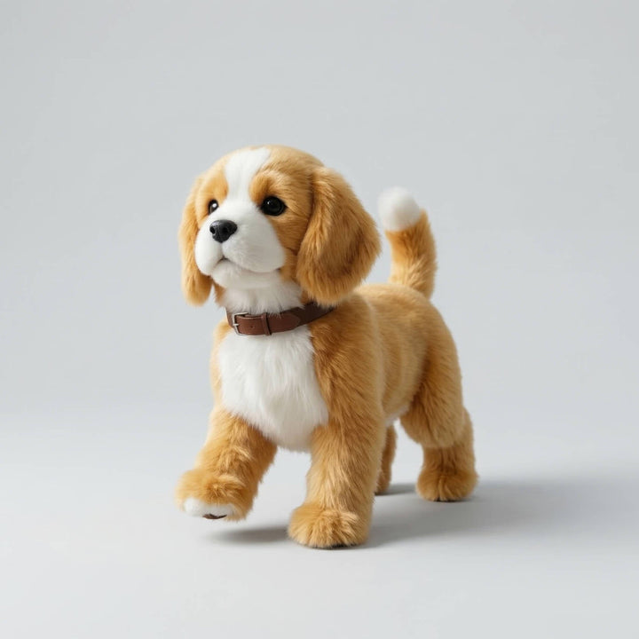 Interactive Robot Dog Walking Barking Wagging Toy