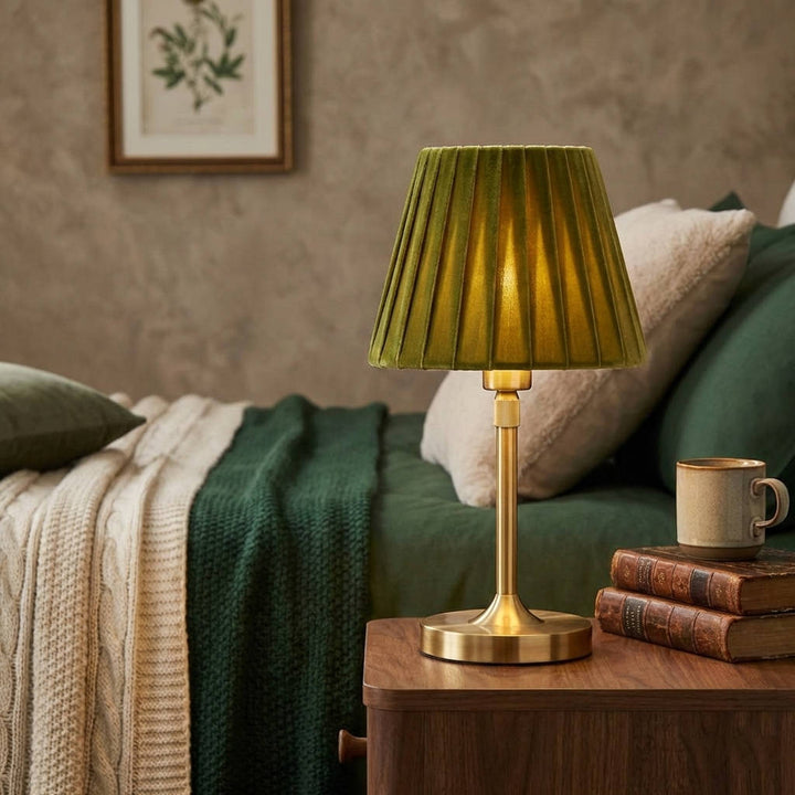 Rechargeable Touch LED Table Lamp Vintage Style