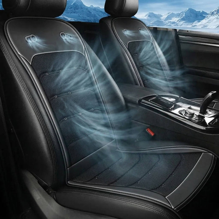 Car Seat Cushion with Intelligent Fans Breathable Cooling Cover - Lenila