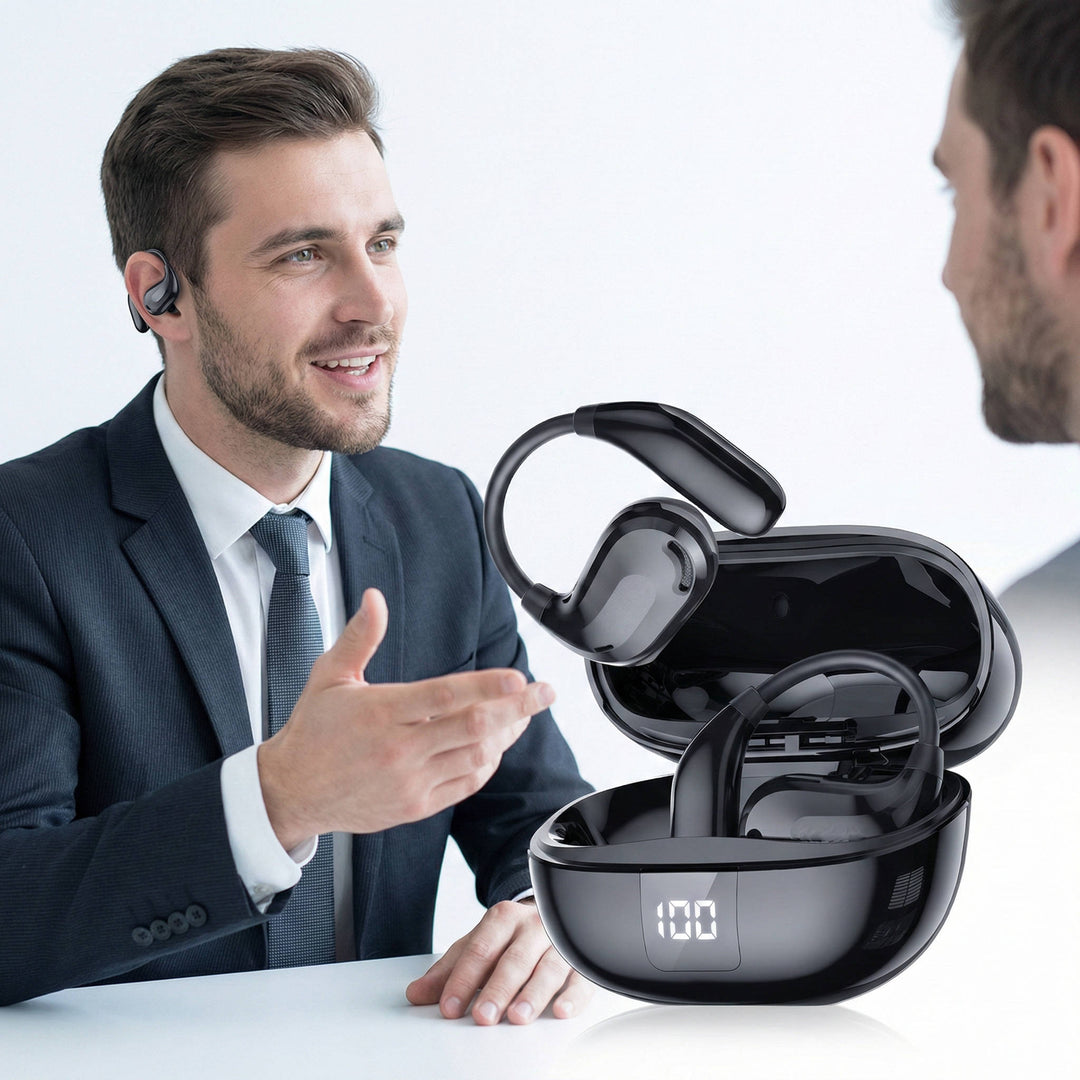 Wireless Bluetooth Earphones with Real-Time Language Translation - Lenila