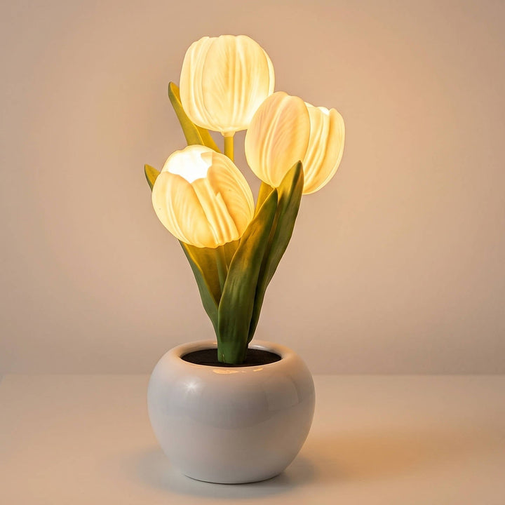 LED Mood Lamp with Vase Color Changing Ambient Table - Lenila