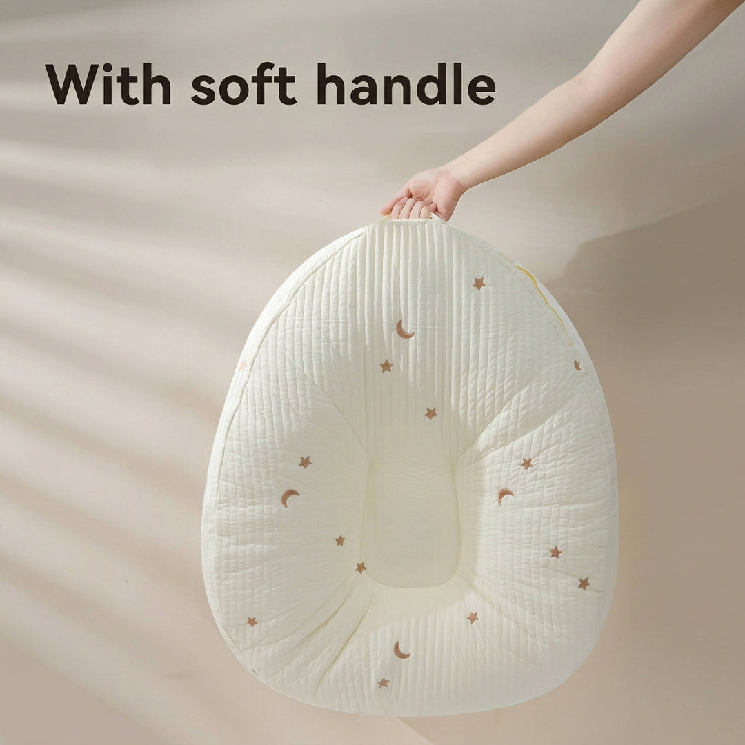 Baby Lounger Pillow Ergonomic Cotton Nest Anti Reflux Support