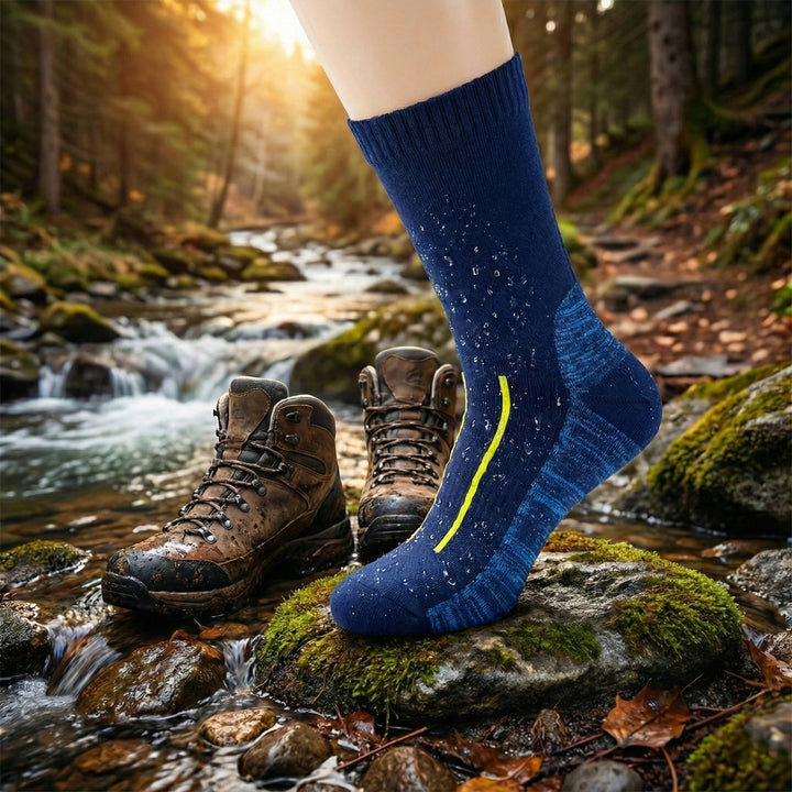 Unisex Waterproof Hiking Socks Breathable Warm Crew - Lenila
