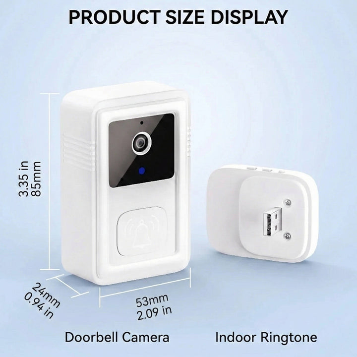 Wireless Video Doorbell with 1080P HD Camera Two-Way Audio
