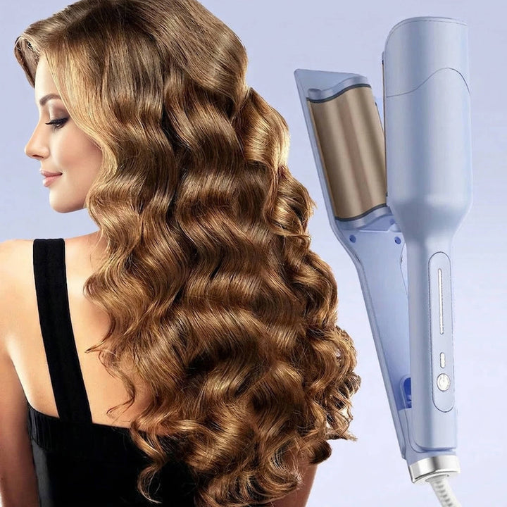 Unisex Hair Curling Iron with Deep Wave Barrel - Lenila