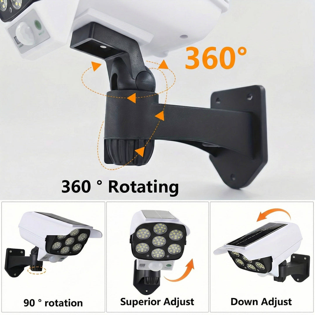 Wireless LED Solar Motion Sensor Floodlight Outdoor Waterproof IP65