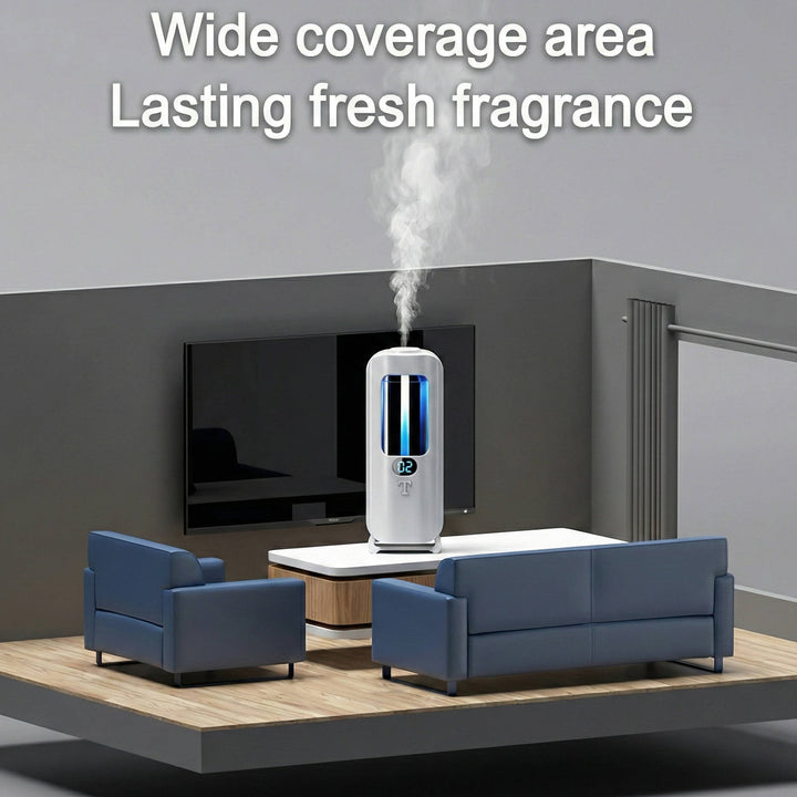 Aromatherapy Diffuser Air Humidifier Digital Display LED Lights