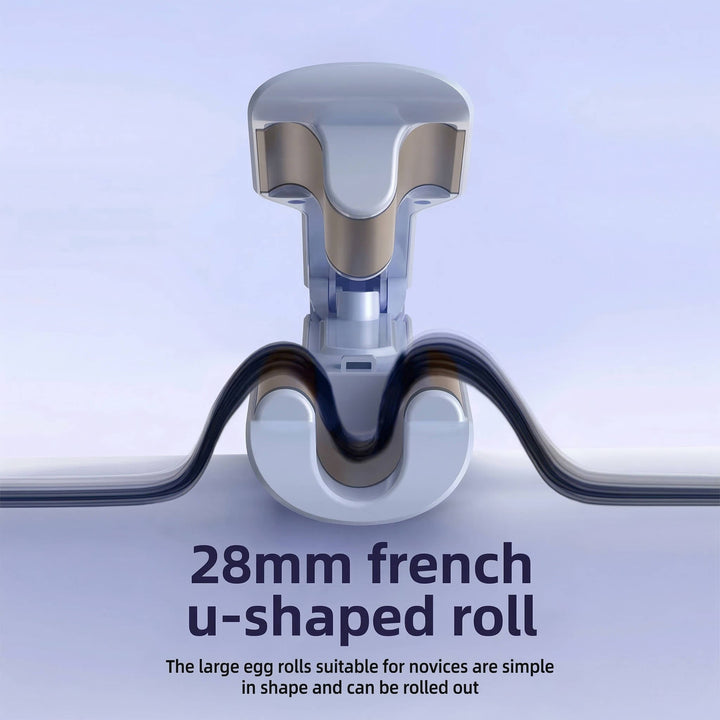 Hair Curling Iron with Deep Wave Barrel