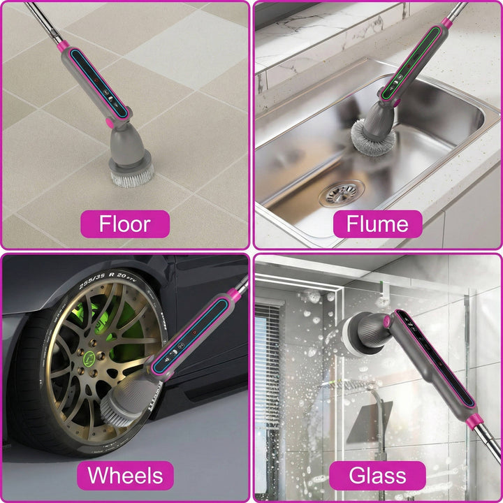 Electric Spin Scrubber Cleaning Brush Cordless