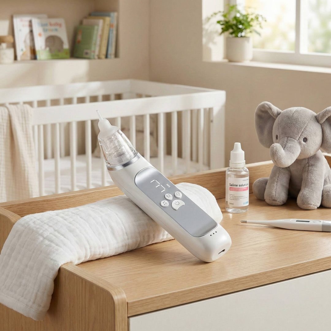 Electric Baby Nasal Aspirator Rechargeable Suction with Music