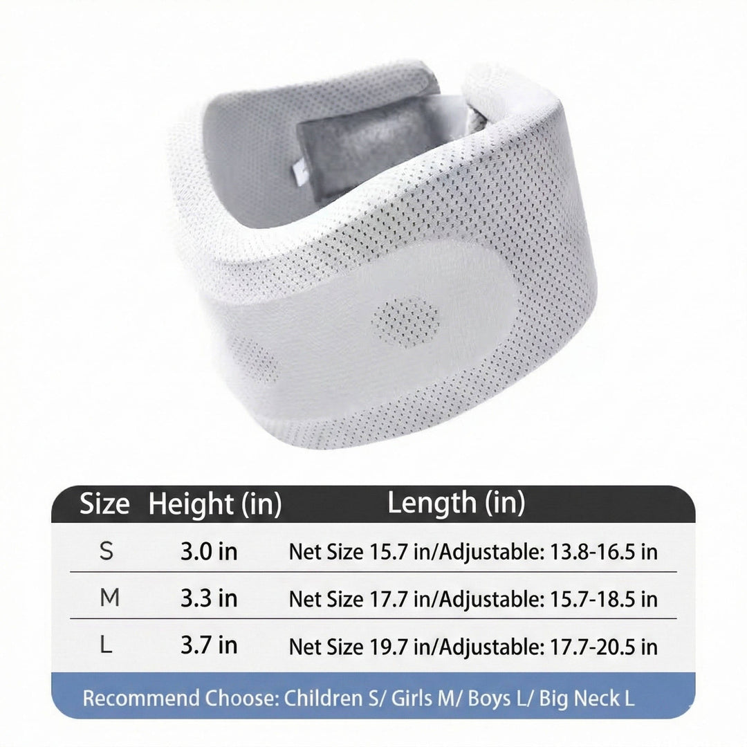 Neck Brace Soft Foam with Replacement Cover for Sleeping