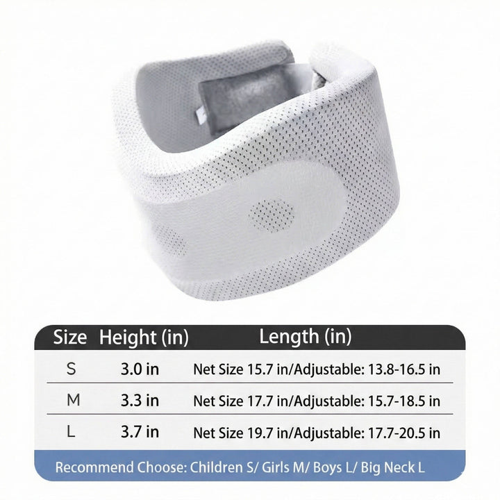 Neck Brace Soft Foam with Replacement Cover for Sleeping