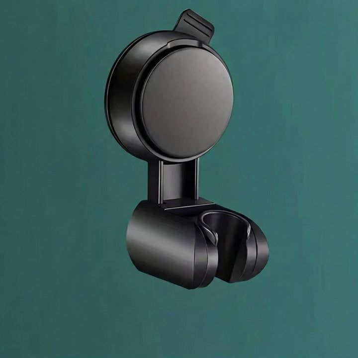 Universal Shower Head Holder Adhesive Mount No-Drill Installation