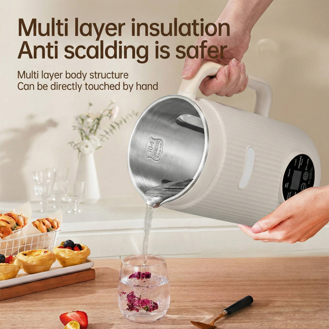 Soy Milk Maker with Nut and Vegetable Juice Blender