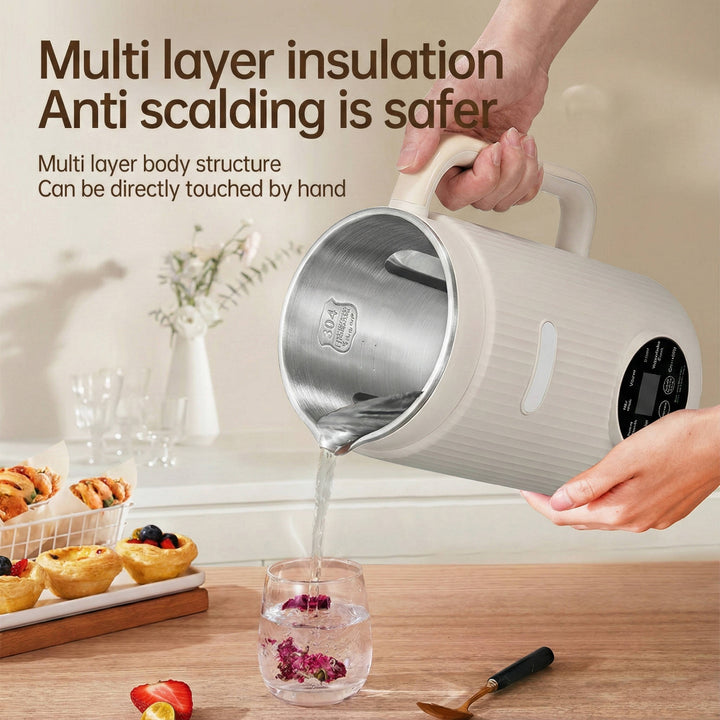 Soy Milk Maker with Nut and Vegetable Juice Blender