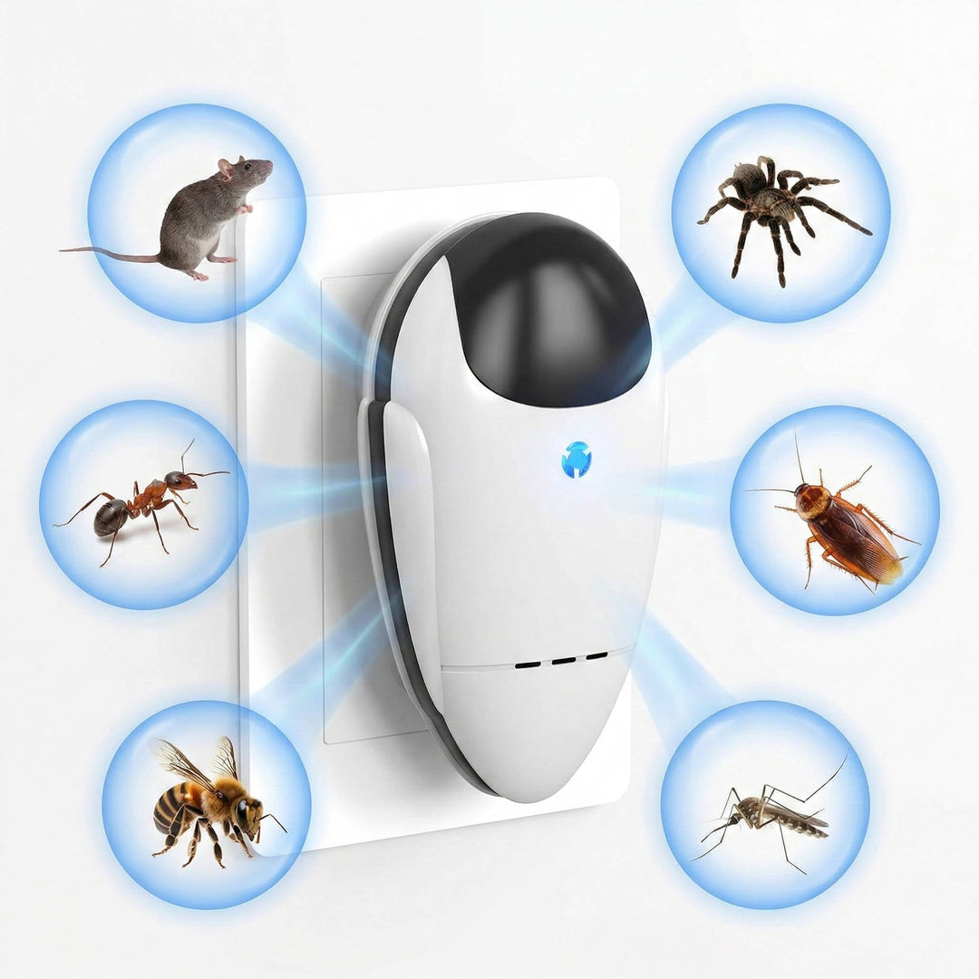 Ultrasonic Pest Repellent Plug-In for Roaches Rodents and Insects - Lenila