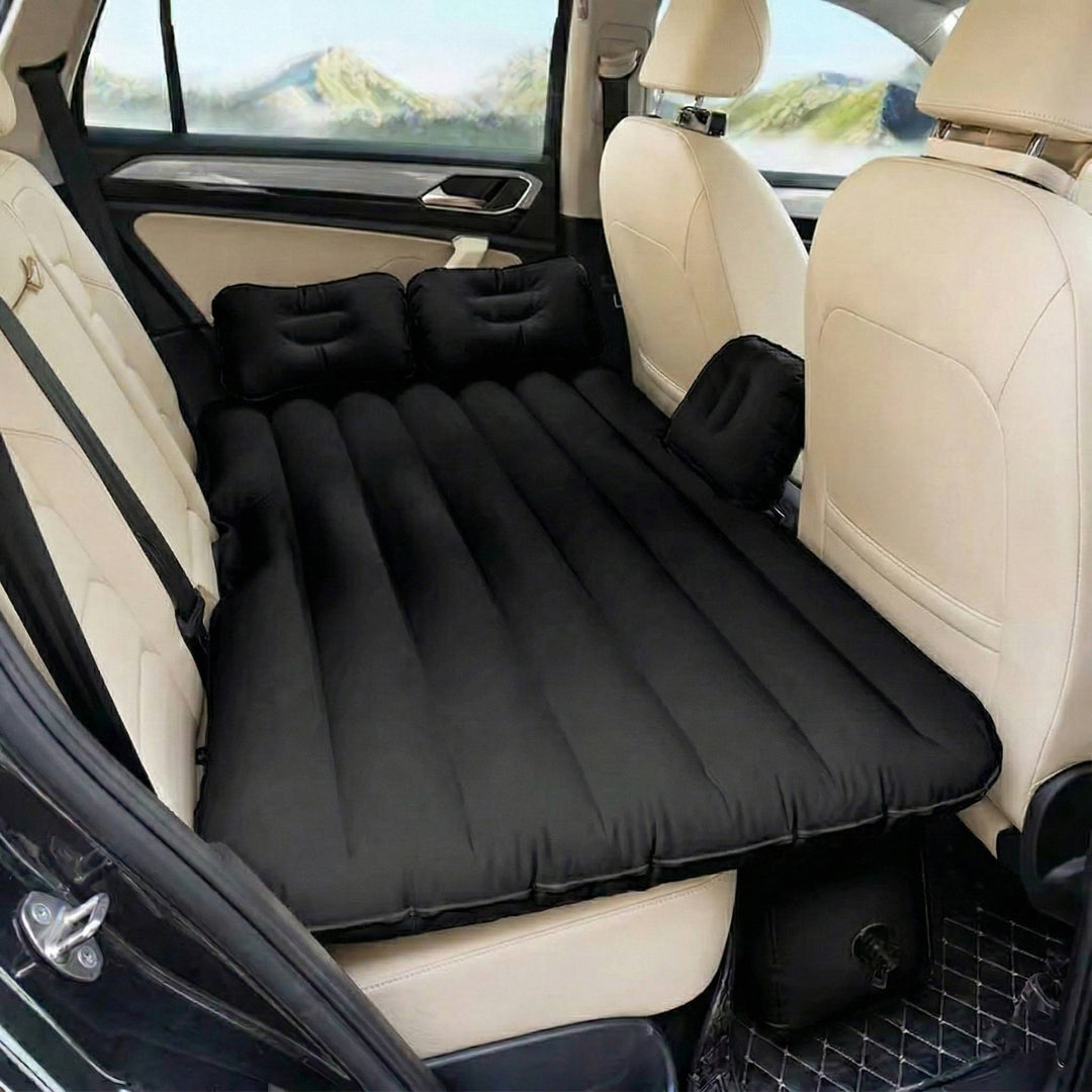 Portable Air Mattress with Pump for Car Backseat Inflatable Camping - Lenila