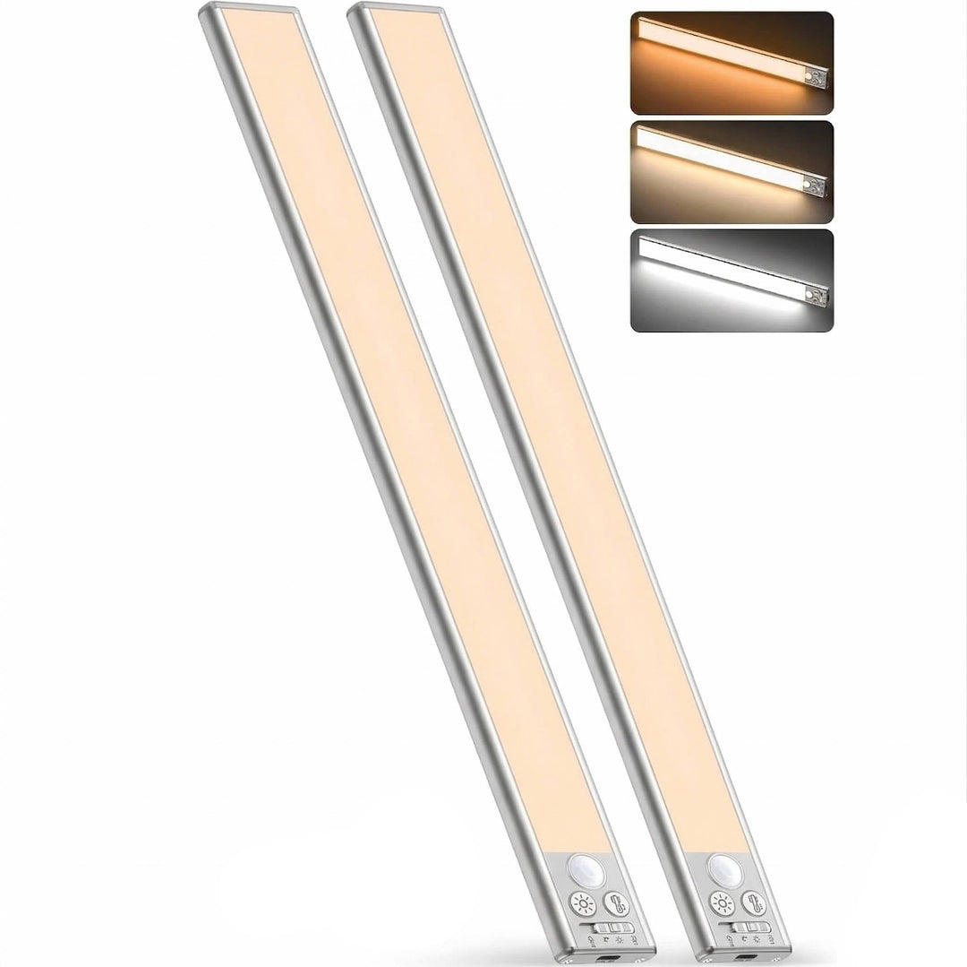 Rechargeable Motion Sensor Under Cabinet Lights Magnetic Pack