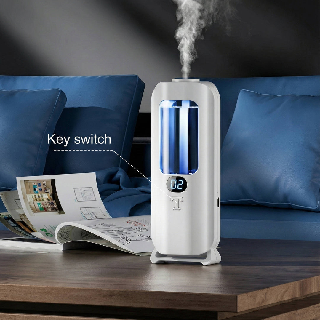 Aromatherapy Diffuser Air Humidifier Digital Display LED Lights
