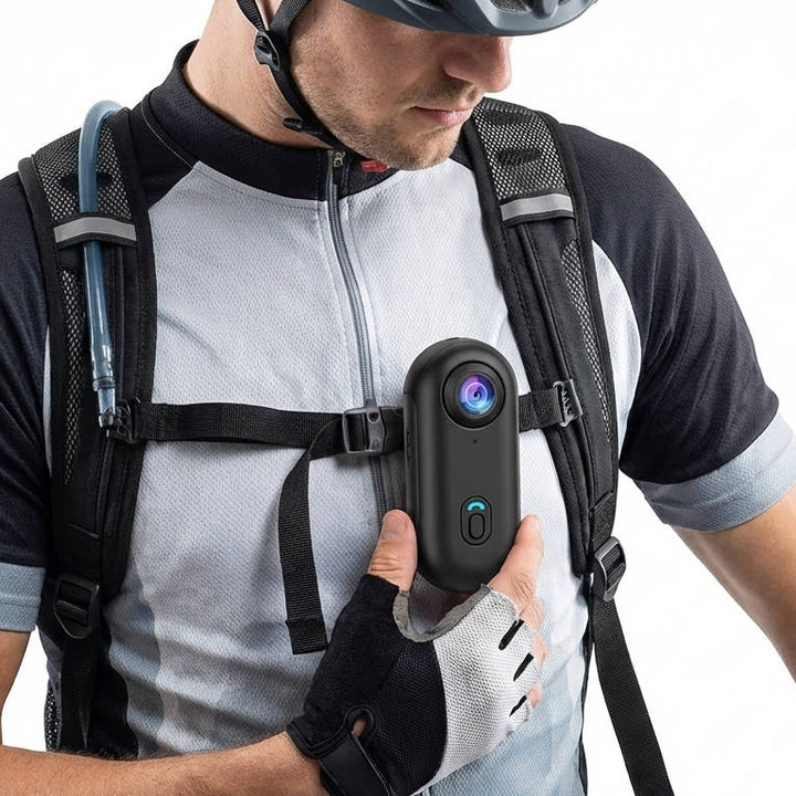 Mini Action Bike Camera with Magnetic Mount Kit - Lenila