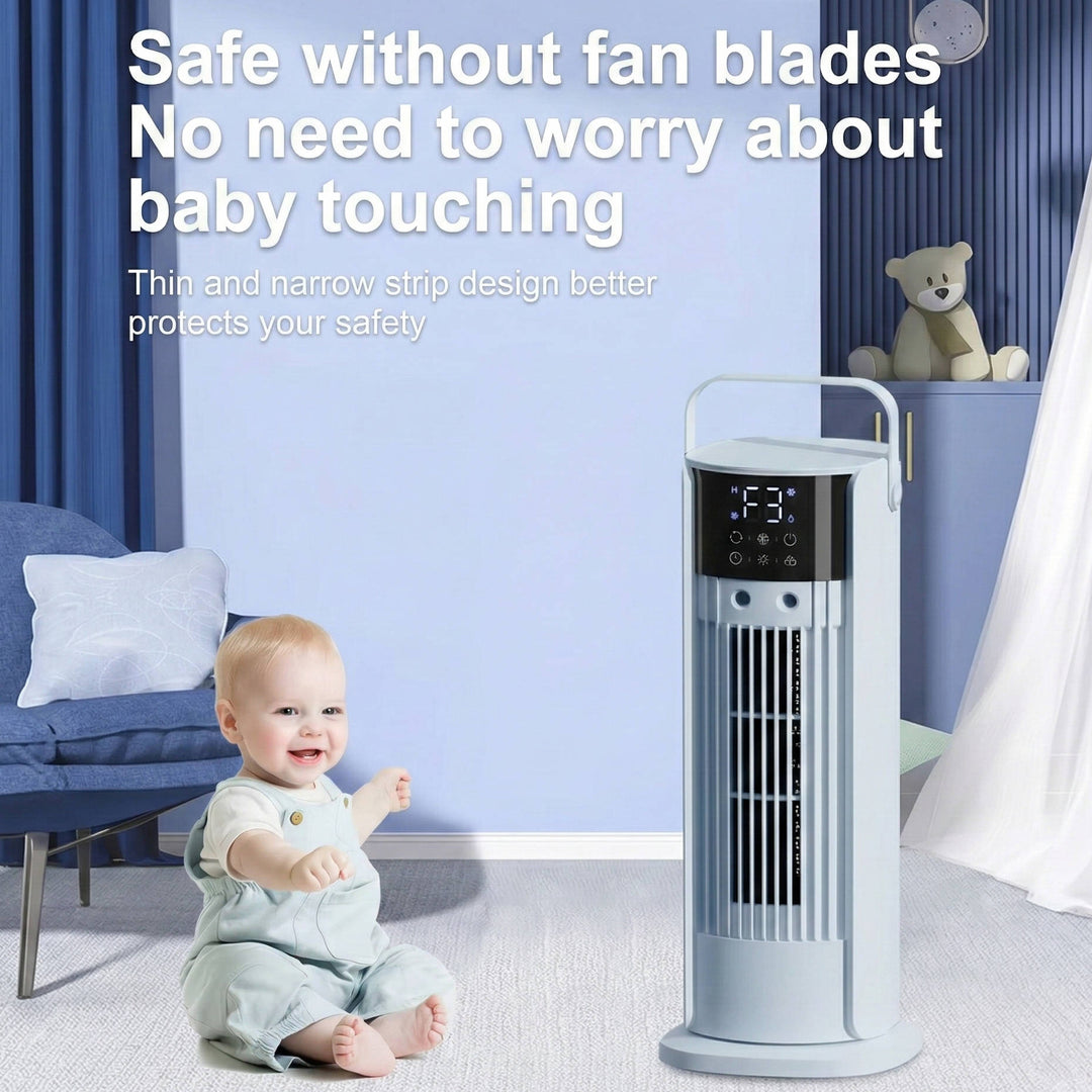 Portable Air Conditioner with Handle Digital Display Compact Design