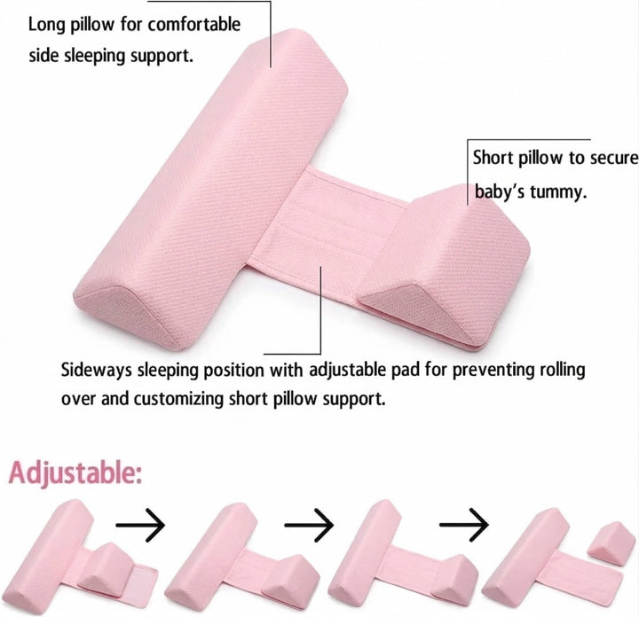 Baby Pillow Adjustable Anti-Roll Support