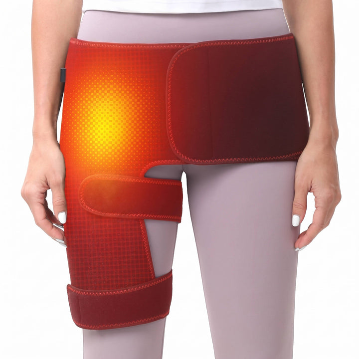 Electric Hip and Lower Back Heating Wrap with Graphene Adjustable Fit