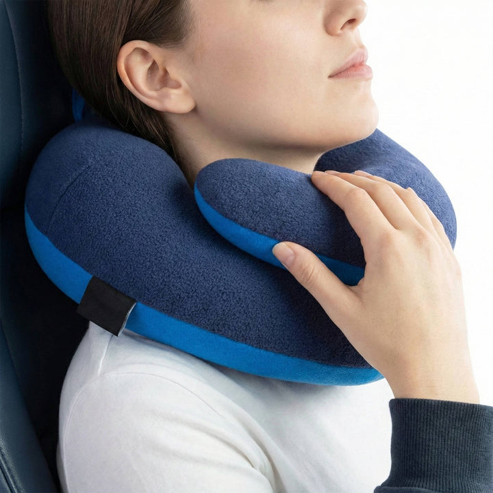 Travel Neck Pillow Memory Foam Ergonomic Support
