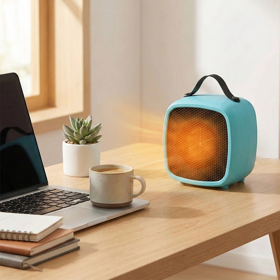 Portable Desk Heater with Fast Heating Feature - Lenila
