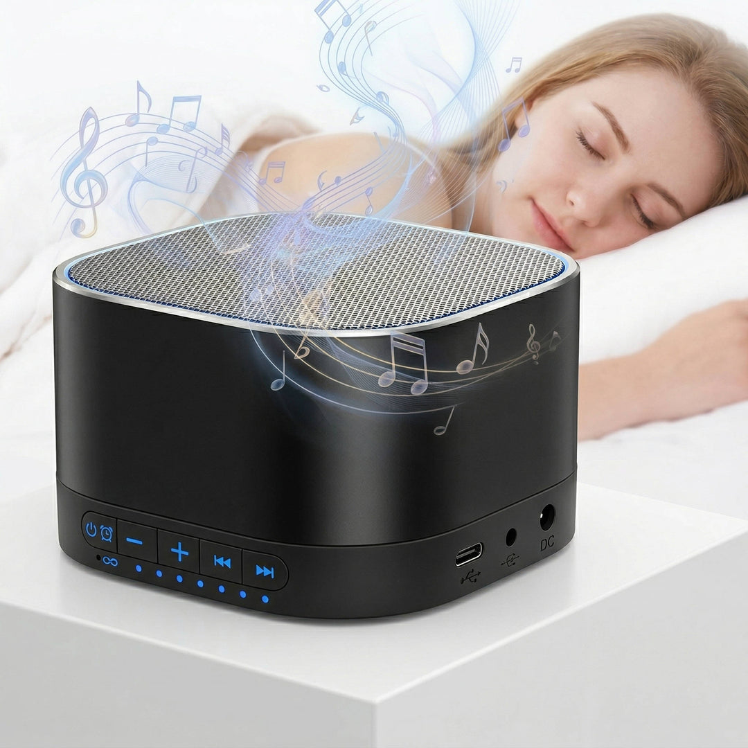 Sound Noise Machine with Natural Soothing Sounds and Memory Function - Lenila