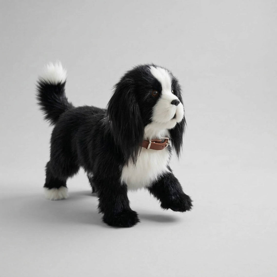 Interactive Robot Dog Walking Barking Wagging Toy