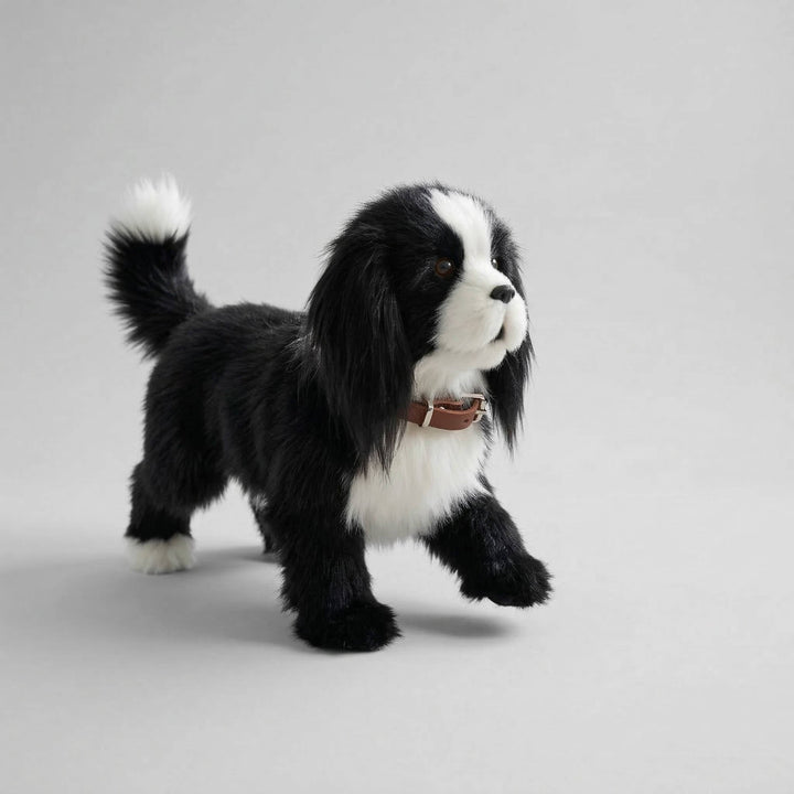 Interactive Robot Dog Walking Barking Wagging Toy