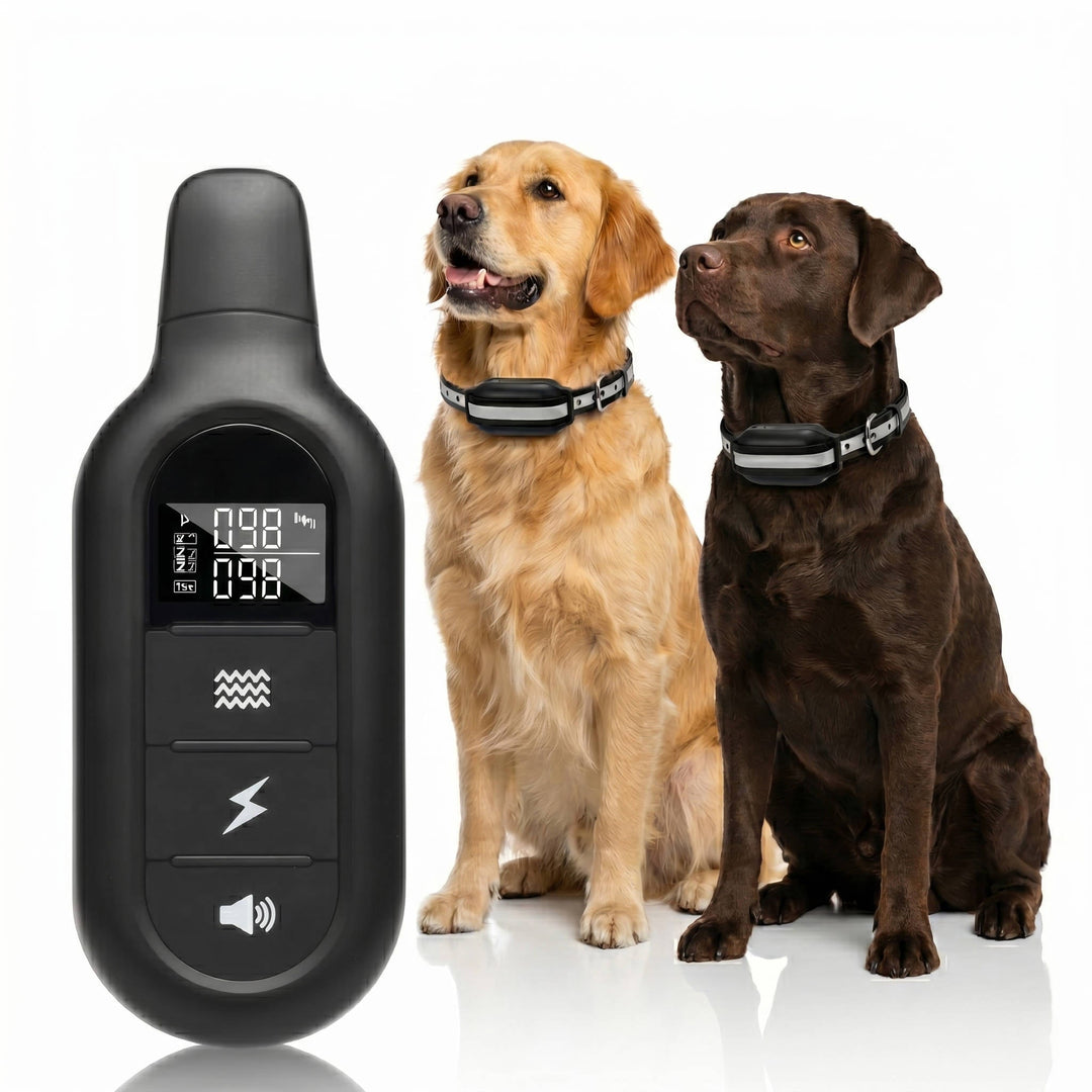 Unisex Electric Dog Training Collar Adjustable Static Beep Vibration - Lenila