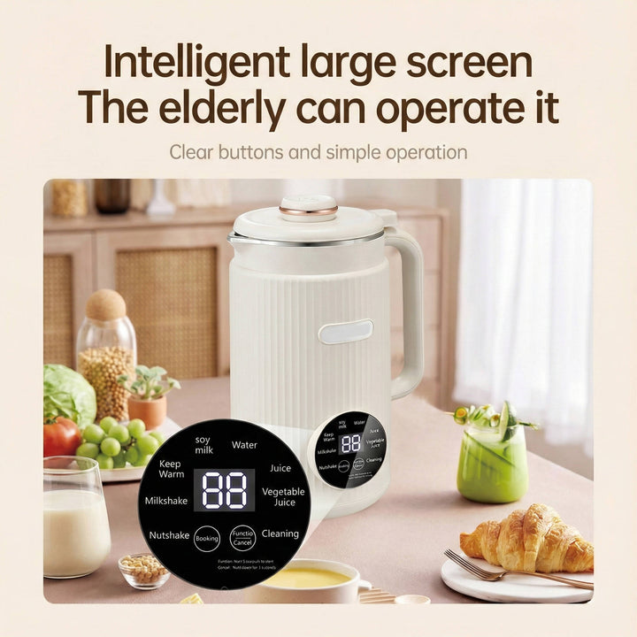 Soy Milk Maker with Nut and Vegetable Juice Blender