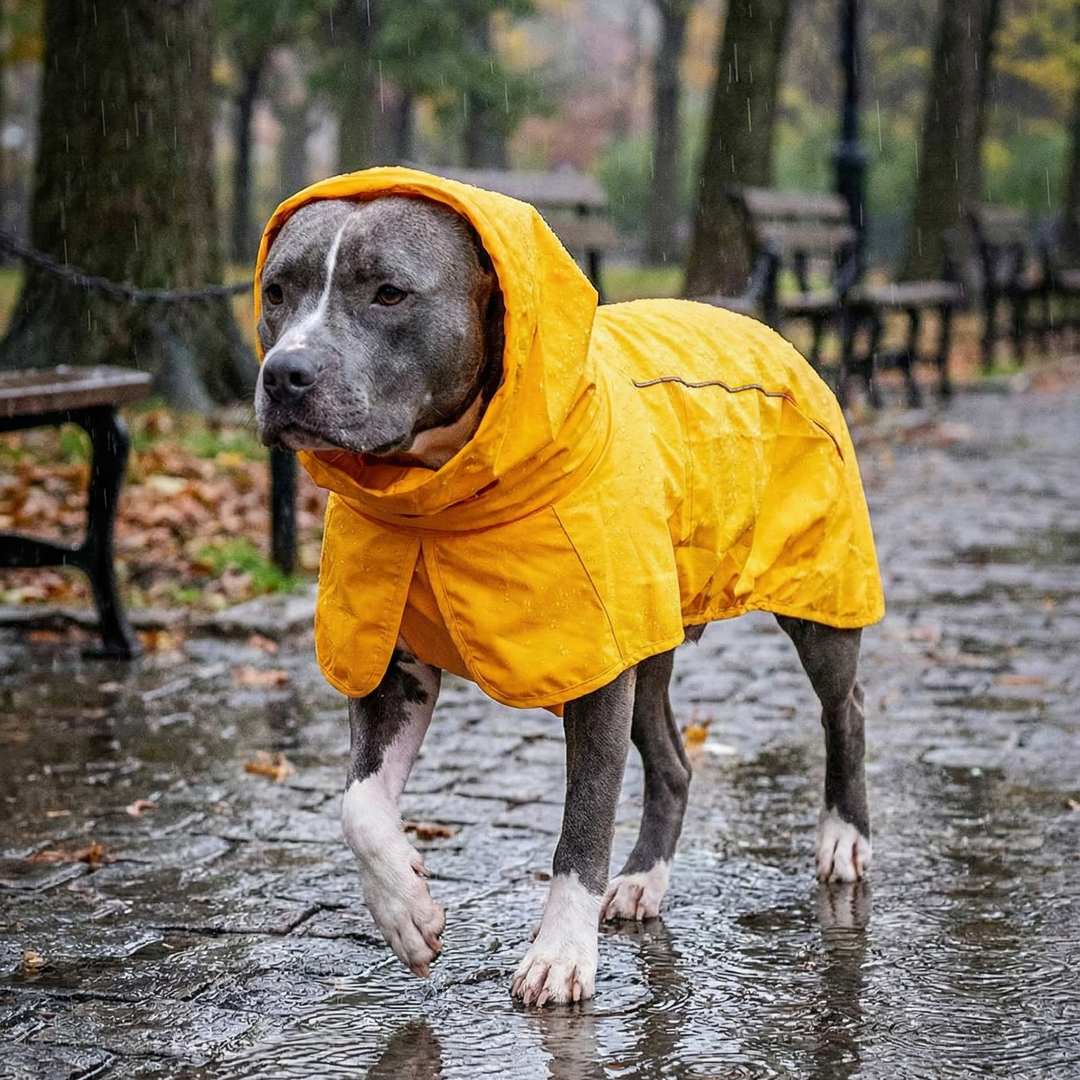 Pet Waterproof Dog Raincoat Reflective Windproof Breathable